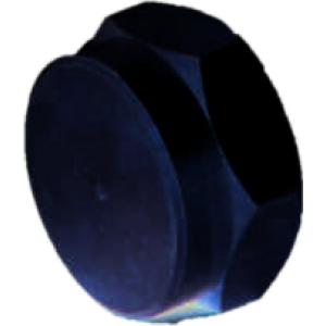 1/2 Pirinç Dişi Kör Tapa