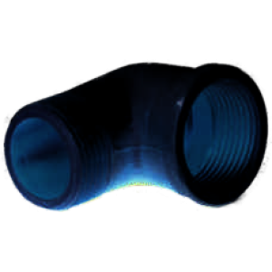 1/2 Erkek 1/2 Dişi Kuyruklu Pirinç Dirsek