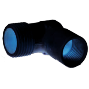 1/2 Erkek * 1/2 Erkek Pirinç Kuyruklu Dirsek